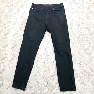 Riot Empire‎ Jeans Mens 34x32 Black Slim Straight Dark Wash American Denim